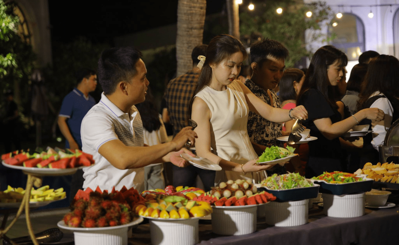 Tiệc tối gala ở Quy Nhơn tại Seaside Boutique Resort Quy Nhơn.